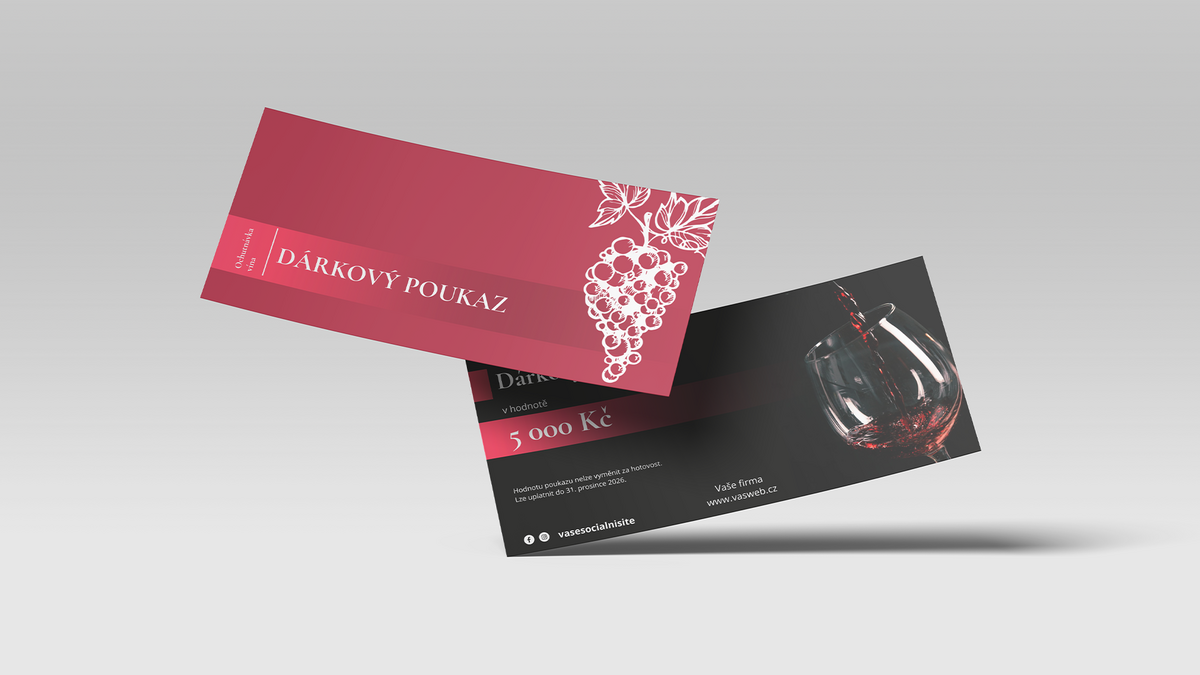 Jak dodat poukaz k tisku 