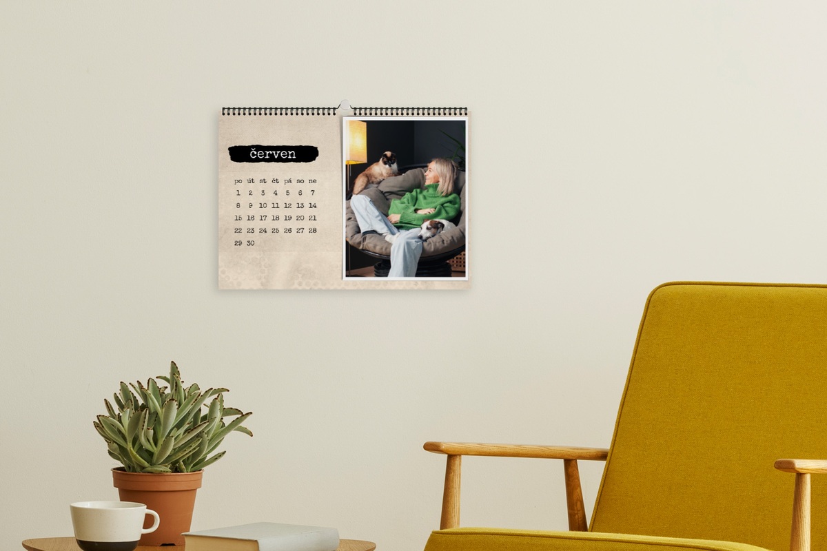 Kalendář s rodinnými mazlíčky Kalendář s rodinnými mazlíčky