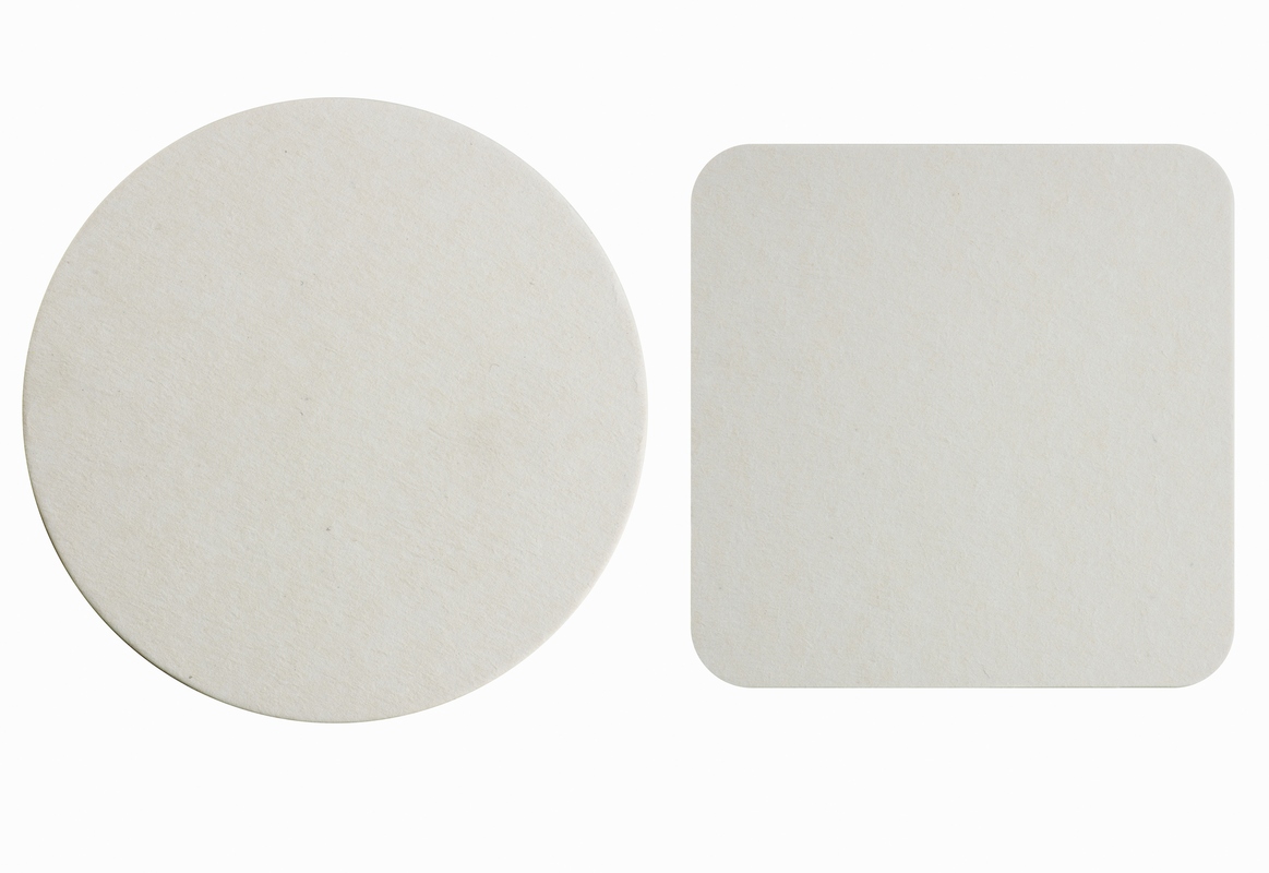 Libovolný tvar papírových podtácků