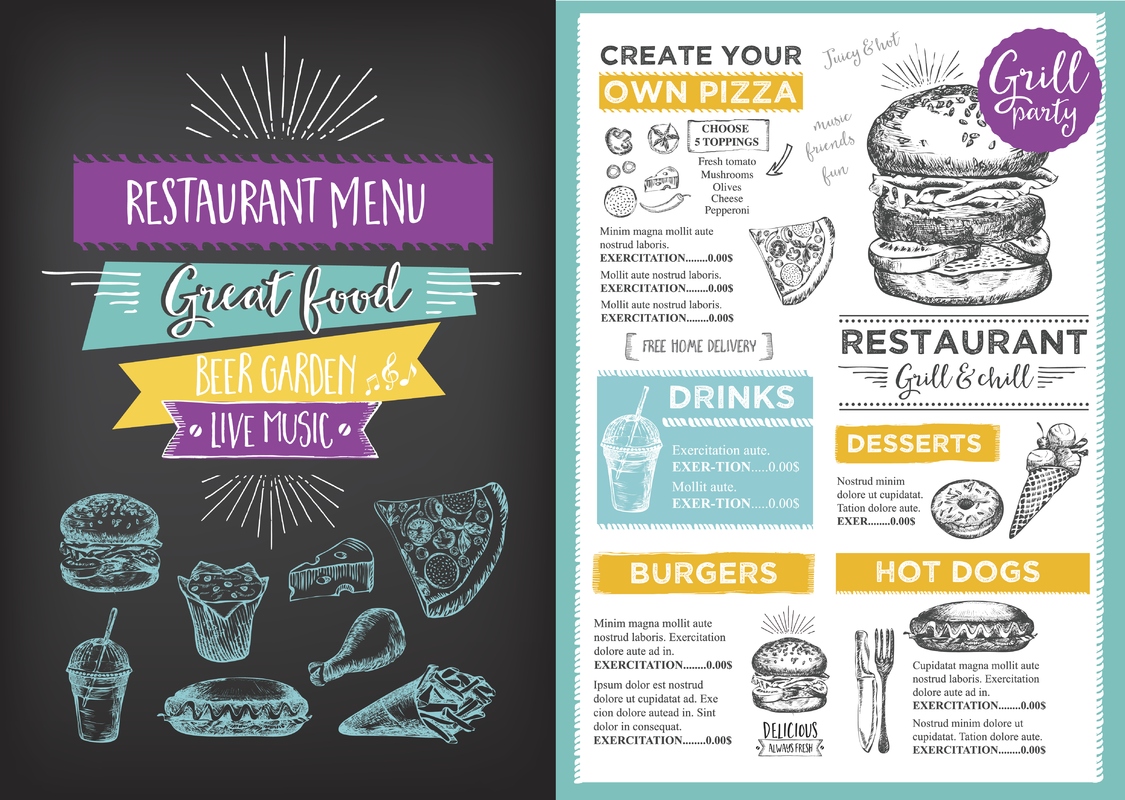 Tisk menu 