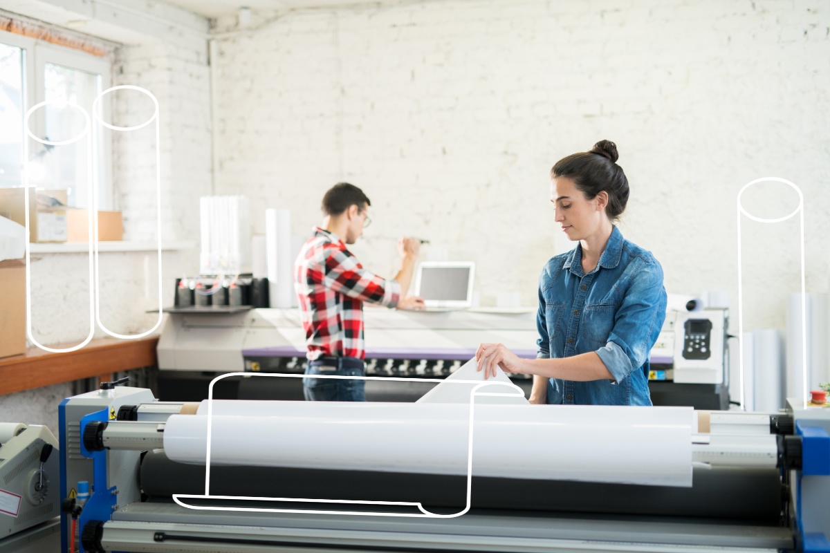 Náplně a papíry do velkoformátových tiskáren