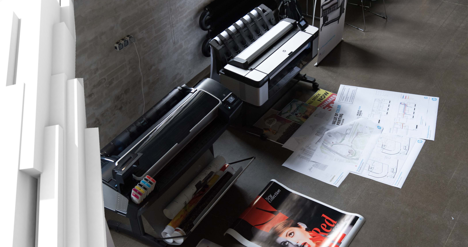 Velkoformátové tiskárny a skenery