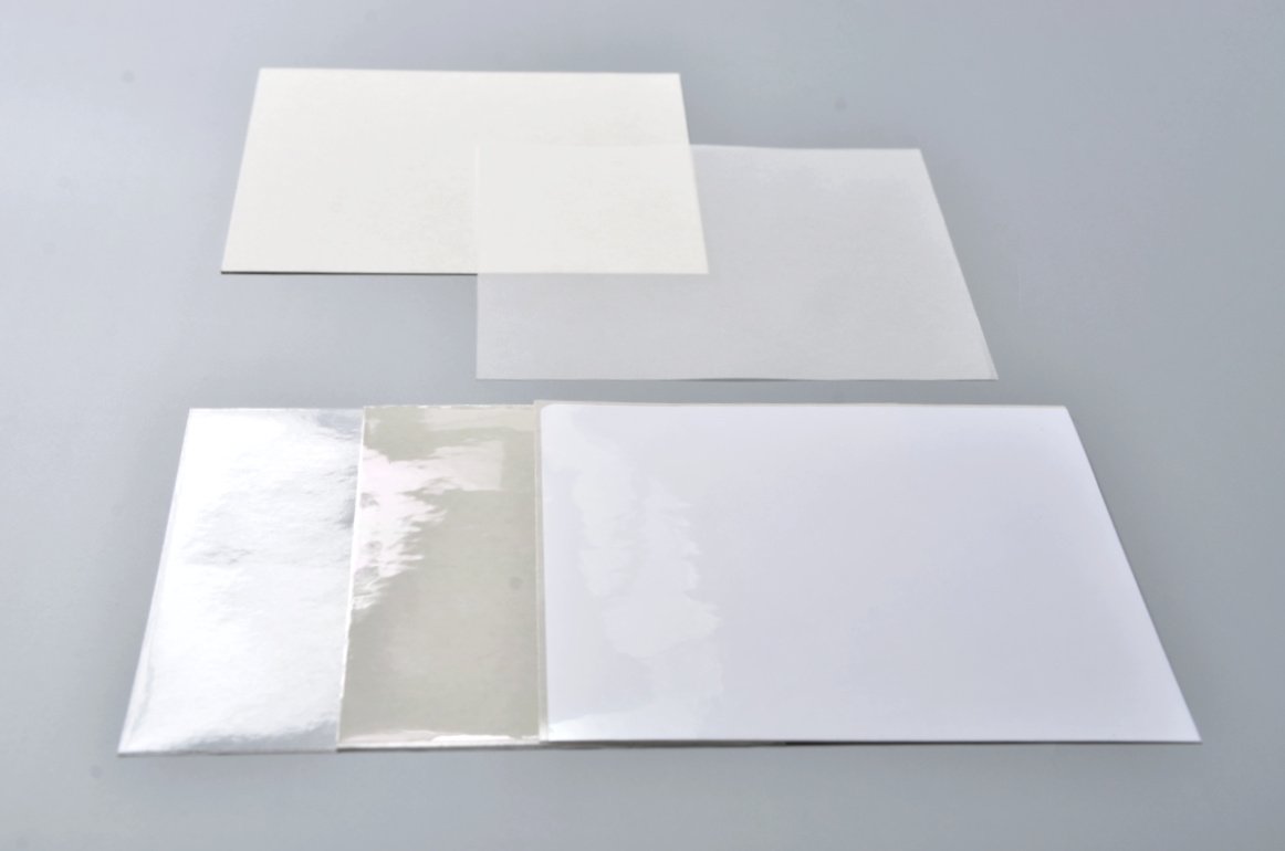 Různé typy materiálů