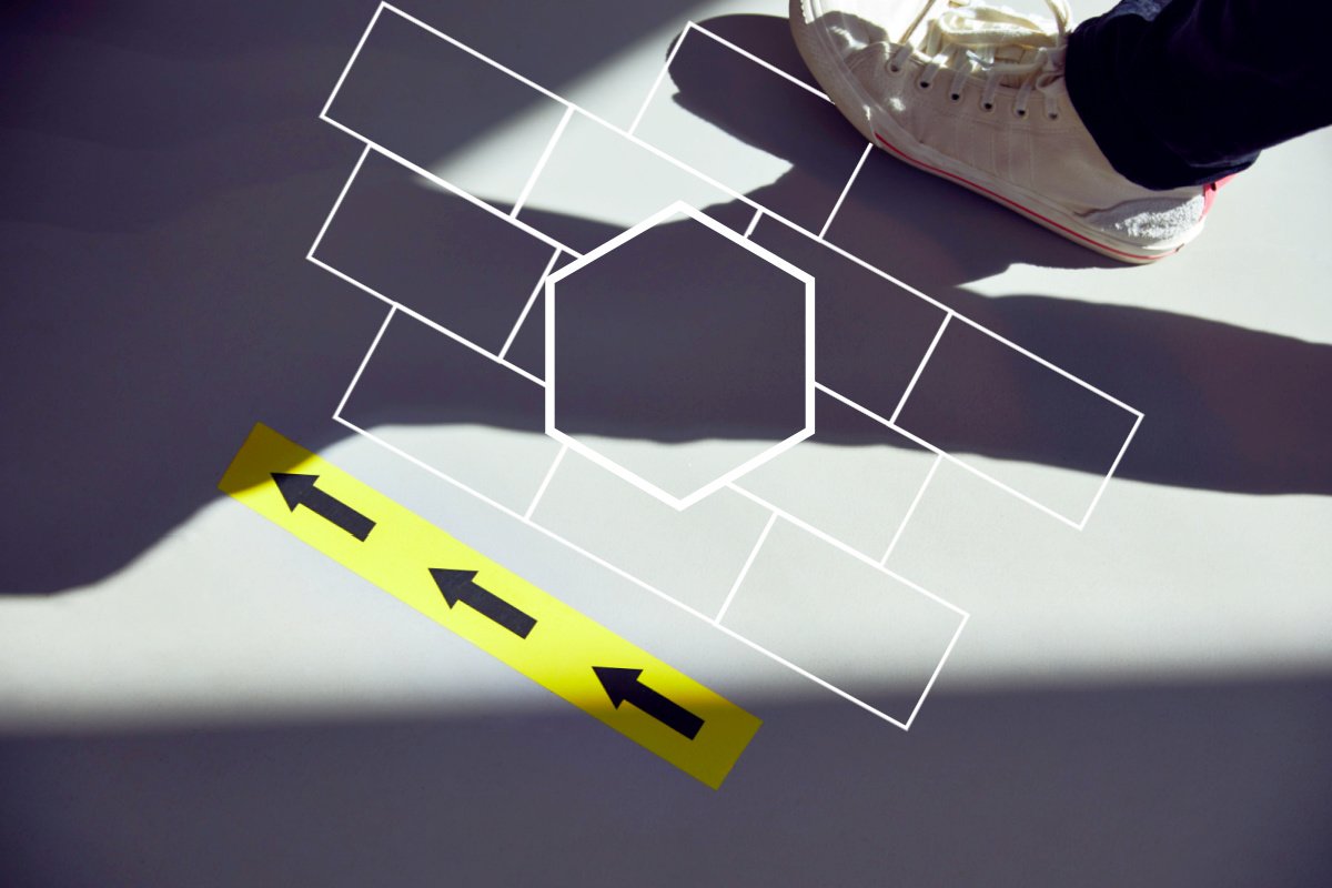 Samolepky na podlahu