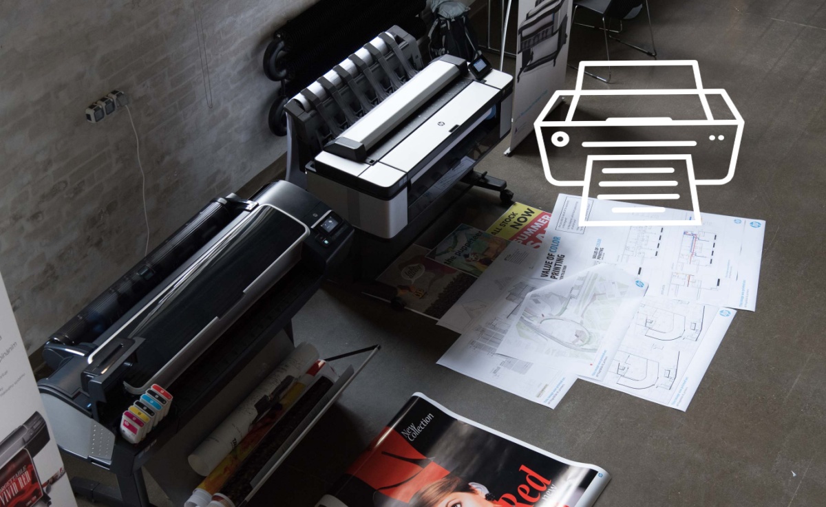 Prodej a pronájem velkoformátových tiskáren