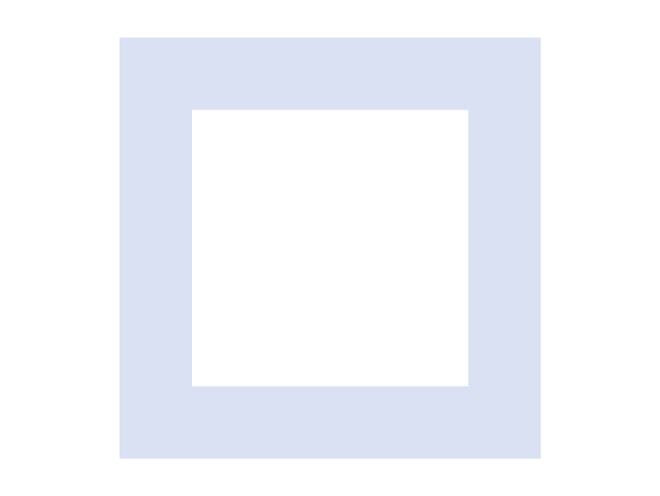 čtverec s výřezem