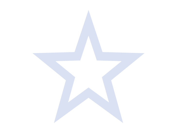 pěticípá hvězda s výřezem