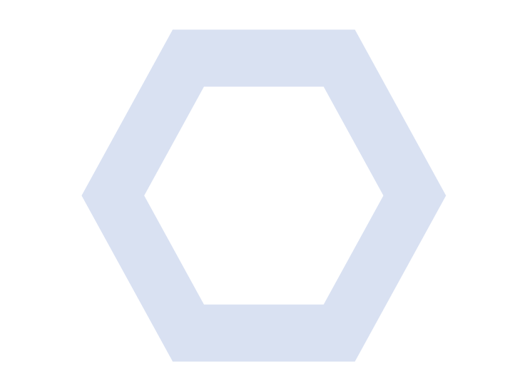 šestiúhelník s výřezem