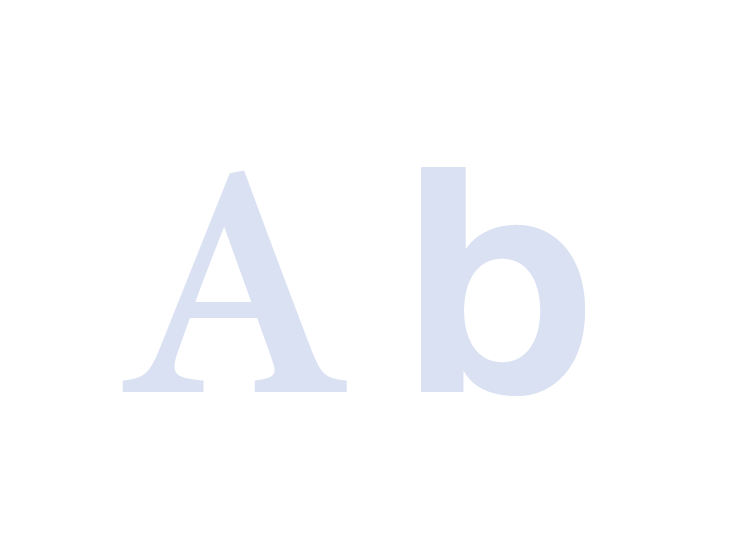 kombinace patkového a bezpatkového písmo