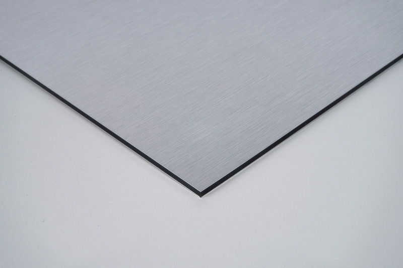 Display ACP 3 mm/0,2 mm stříbrná kartáčovaná